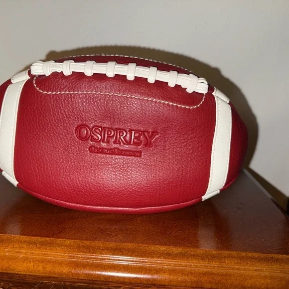 🏈Osprey London by Graeme Ellison Brown Football Washbag - Picture 1 of 4